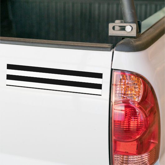 Black Stripes Bumpersticker (Op Truck)