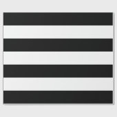 Black Stripes Cadeaupapier (Vlak)