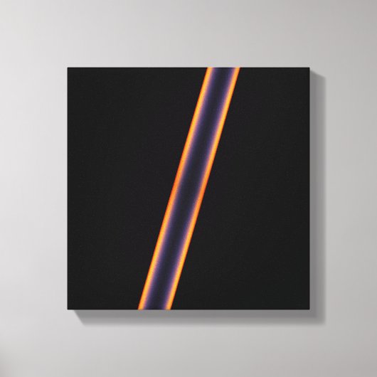 Black Stripes Canvas Afdruk (Voorkant)