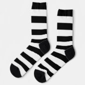Black Stripes Crew Socks Sokken (Links)