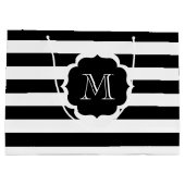 Black Stripes Groot Cadeauzakje (Achterkant)