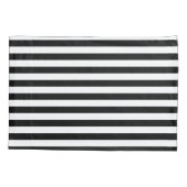 Black Stripes Kussensloop (Achterkant-Links)
