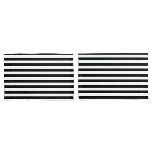 Black Stripes Kussensloop (Voorkant-Set)