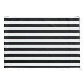 Black Stripes Kussensloop (Achterkant-Rechts)