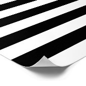 Black Stripes Poster (Hoek)