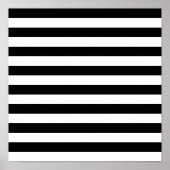 Black Stripes Poster (Voorkant)