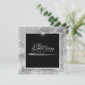 Black Stropdas Diamond: een waar liefdesverhaal ei Kaart (Staand voorkant)