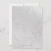 Black Stropdas Event Corporate party Invitation Kaart (Achterkant)