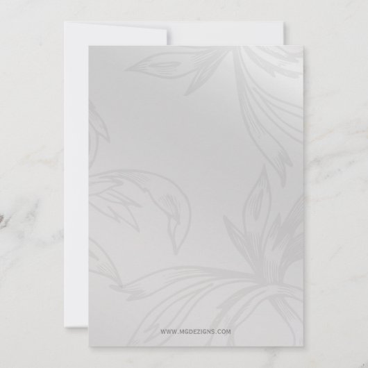 Black Stropdas Event Corporate party Invitation Kaart (Achterkant)