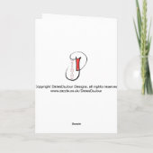 Black stropdas tuxedo Happy-verjaardagskaart Kaart (Achterkant)