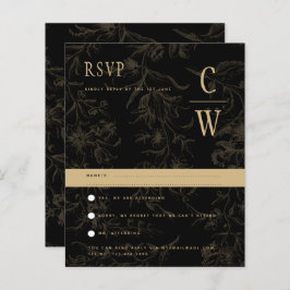 Black Stropdas Wedding Theme  Gold Damask