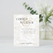 Black Stropdas Wedding Theme  Gold Damask (Staand voorkant)