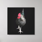 Black Strutting Cocreet nr. 3 Canvas Afdruk (Voorkant)