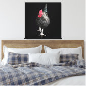 Black Strutting Cocreet nr. 3 Canvas Afdruk (Insitu (Slaapkamer))