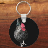 Black Strutting Cocreet nr. 3 Sleutelhanger (Achterkant)