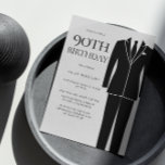 Black Suit & Stropdas Mannen 90th Birthday Party Kaart<br><div class="desc">Black Suit & Stropdas Mannen 90th Birthday Party Invitation Bekijk het bijbehorende collectie in Niche en nestwinkel Veel bedankt</div>