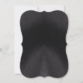 Black Suit & Stropdas vrijgezellenfeest Kaart (Achterkant)