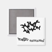 Black Summoning Weedalua Magneet (Voorkant / Achterkant)