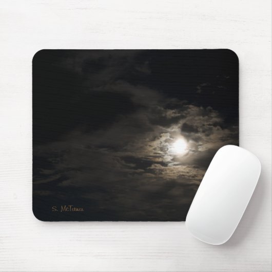 Black Sun Mousepad Muismat (Met muis)