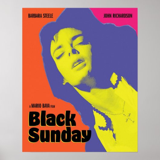 Black Sunday 1960 Film Alternative Poster (Voorkant)