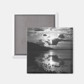 Black Sunset - Studie in Monochrome Magnet (Voorkant / Achterkant)