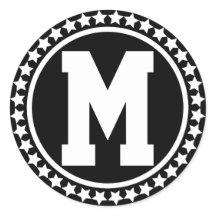 Black Superstar Monogram