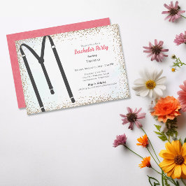 Black Suspenders vrijgezellenfeest Kaart