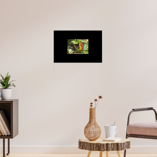 Black Swallowtail Butterfly #2 Poster (Woonkamer 3)