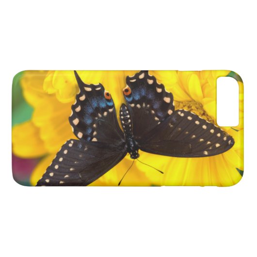 Black Swallowtail butterfly Case-Mate iPhone Case (Achterkant (Horizontaal))