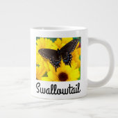 Black Swallowtail butterfly Grote Koffiekop (Rechts)