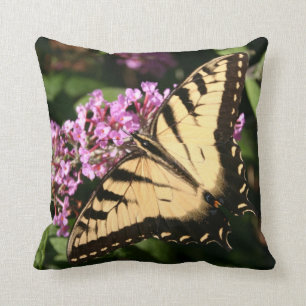 Black Swallowtail Butterfly Pillow Kussen