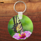 Black Swallowtail Butterfly Sleutelhanger (Voorkant)