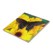 Black Swallowtail butterfly Tegeltje (Zijkant)