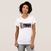 Black Swallowtail Caterstyle/Butterfly-shirt T-shirt (Voorkant volledig)