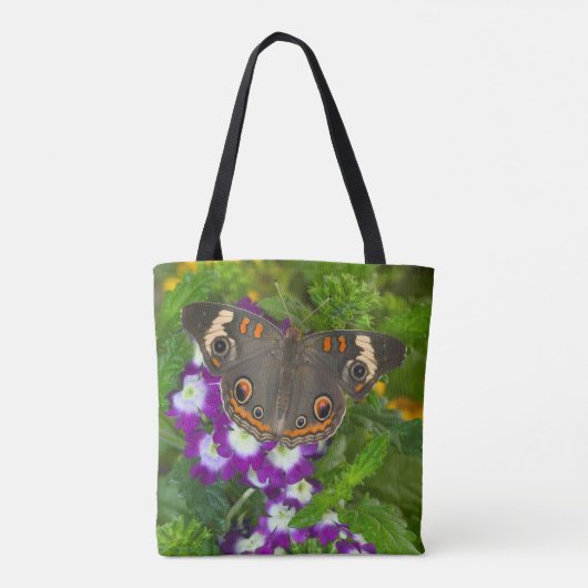 Black Swallowtail Tote Bag (Achterkant)