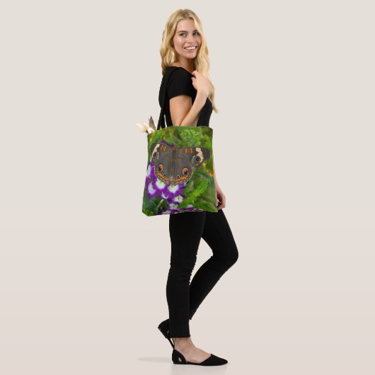 Black Swallowtail Tote Bag (Op model)