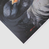 Black Swan 1 Decoupage papier (Detail)