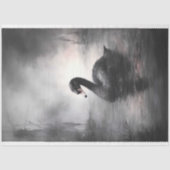 Black Swan 2 Decoupage papier (Voorkant)