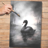 Black Swan 2 Decoupage papier