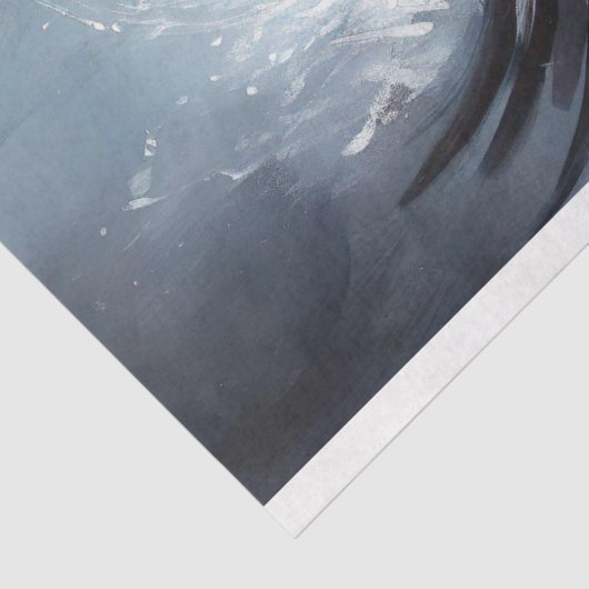 Black Swan 3 Decoupage papier (Detail)