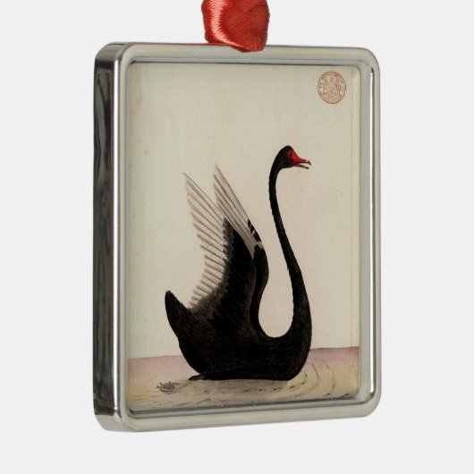 BLACK SWAN ART ORNAMENT (Rechts)