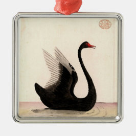 BLACK SWAN ART ORNAMENT