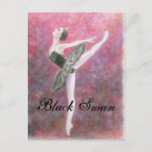 Black Swan Briefkaart (Voorkant)