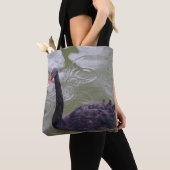 Black Swan Canvas tas (Dichtbij)