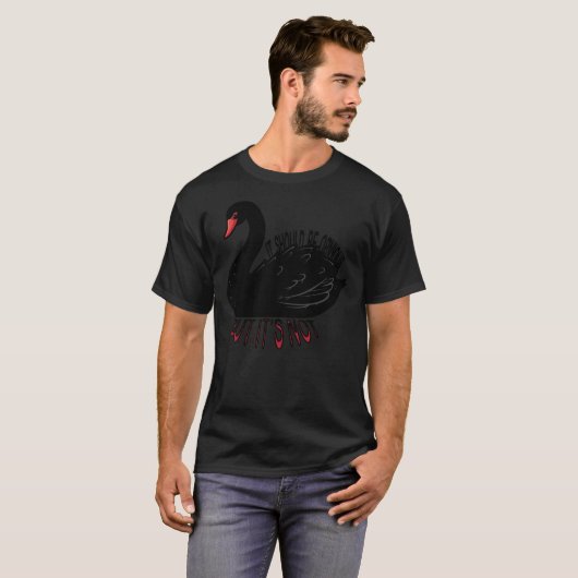 Black Swan Classic T-Shirt (Voorkant volledig)