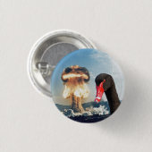 Black Swan Disaster Ronde Button 3,2 Cm (Voorkant /achterkant)