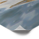 Black Swan en Cygnets Poster (Hoek)