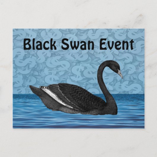 Black Swan Event Briefkaart (Voorkant)