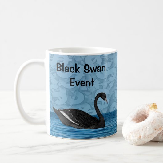 Black Swan Event Koffiemok (Met donut)