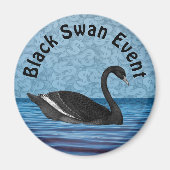 Black Swan Event Magneet (Voorkant)